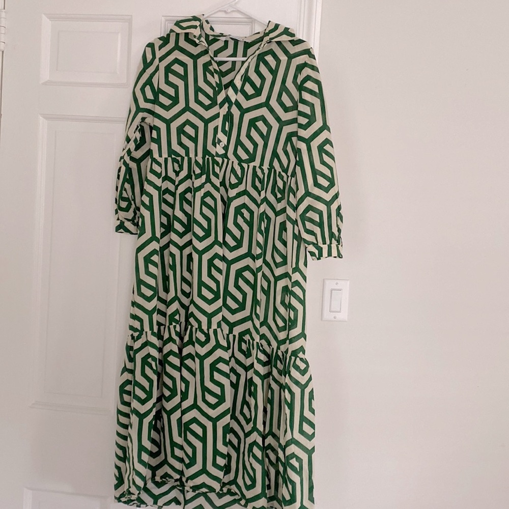 Zara summer maxi dress, Size small